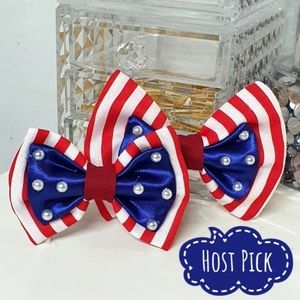 3 for $15 * Pablo Patriotic Dog Bow Tie
